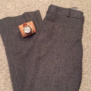 Banana Republic herringbone work slacks